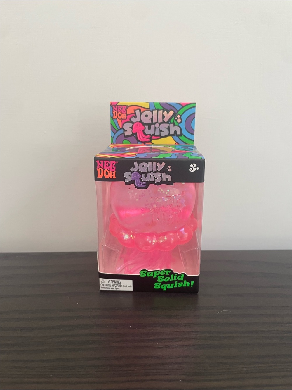 NeeDoh Jelly Squish Kids Sensory Toy - Pink